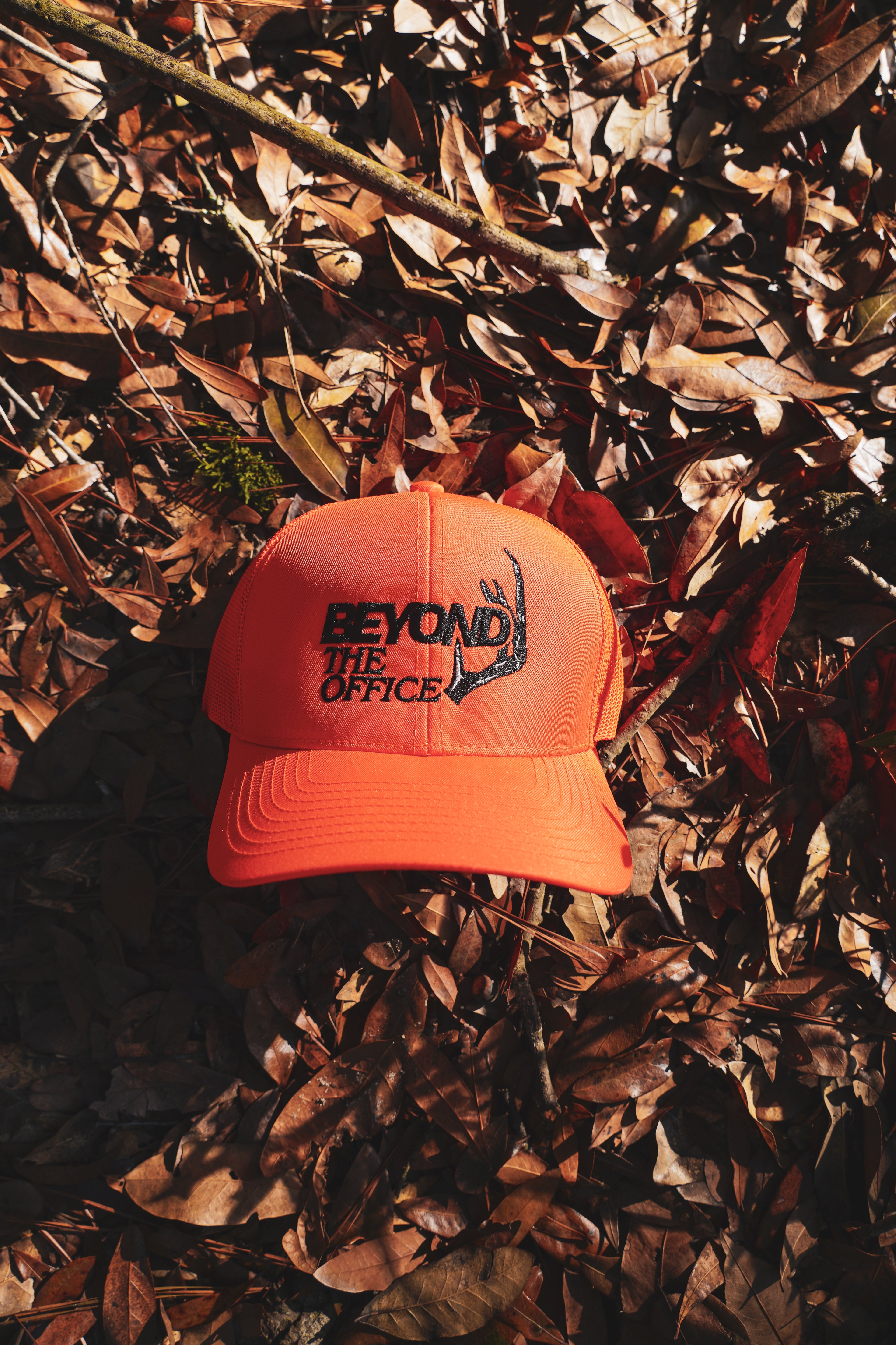 Beyond the Office Hunters Orange Hat