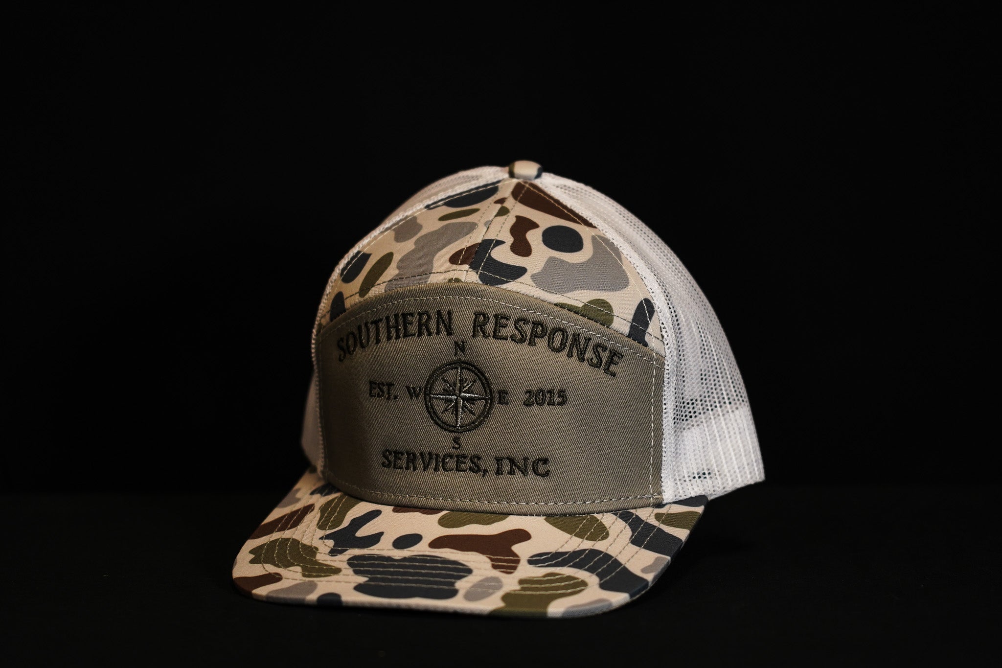 Richardson 5 Panel Camo Hat